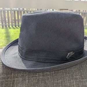 Nike Gray Fedora Hat
